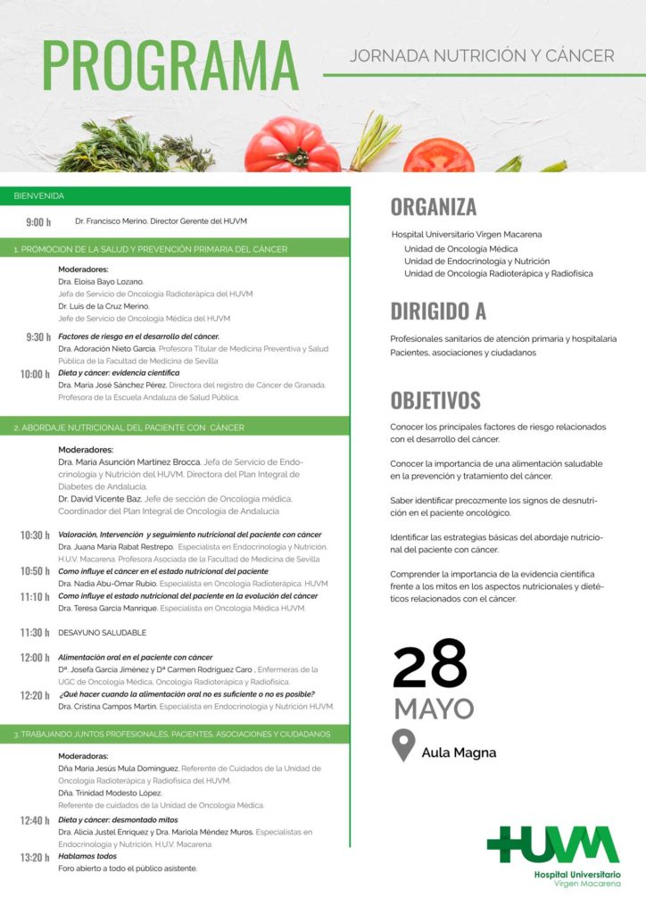 Programa Nutricion y Cancer