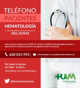 Hematología HUVM - Vías de Atención al Paciente
