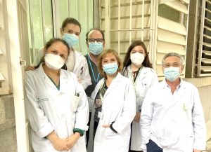 Componentes de la Unidad de Vigilancia de la Salud del Hospital Virgen Macarena