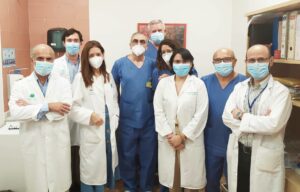 equipo de Aparato Digestivo con anestesista